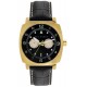 Ted Baker Hamilton Gold Plate  Black Dial  Black Leather Watch.  SALE NOW £125.00